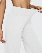 High-Waist Weite Hose — Office Fit