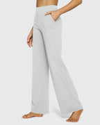 High-Waist Weite Hose — Office Fit