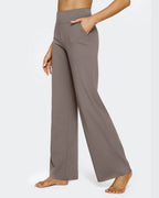 High-Waist Weite Hose — Office Fit