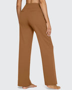 High-Waist Weite Hose — Office Fit